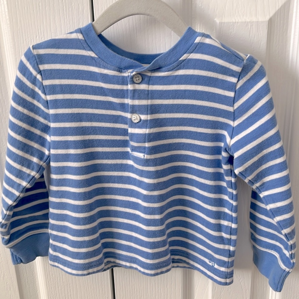 Janie and Jack striped Henley